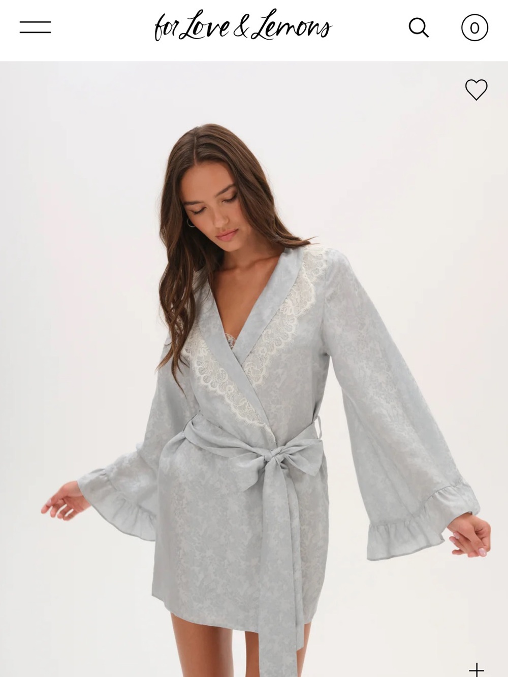 For Love & Lemons Audrey Robe